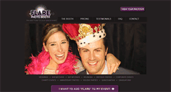 Desktop Screenshot of flarephotobooth.com